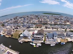 overhead view of properties